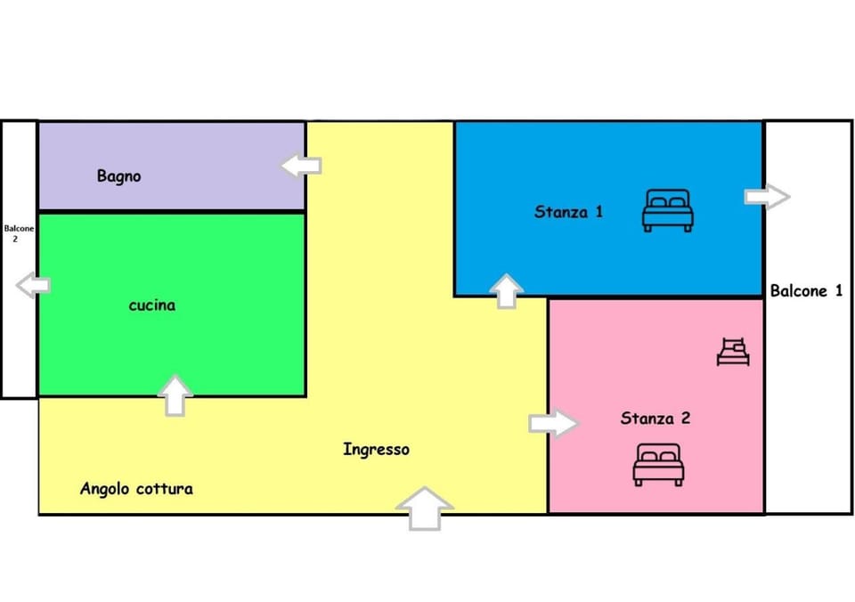 Floor plan, Text overlay
