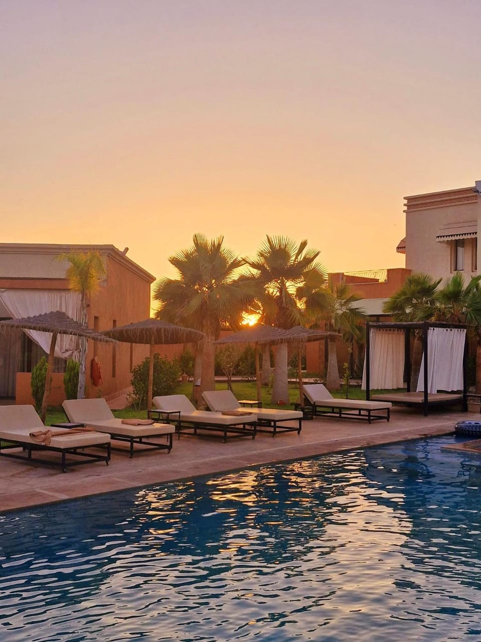 Natural landscape, Pool view, Swimming pool