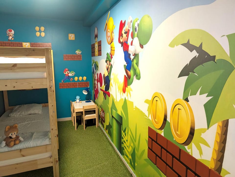 Decorative detail, bunk bed