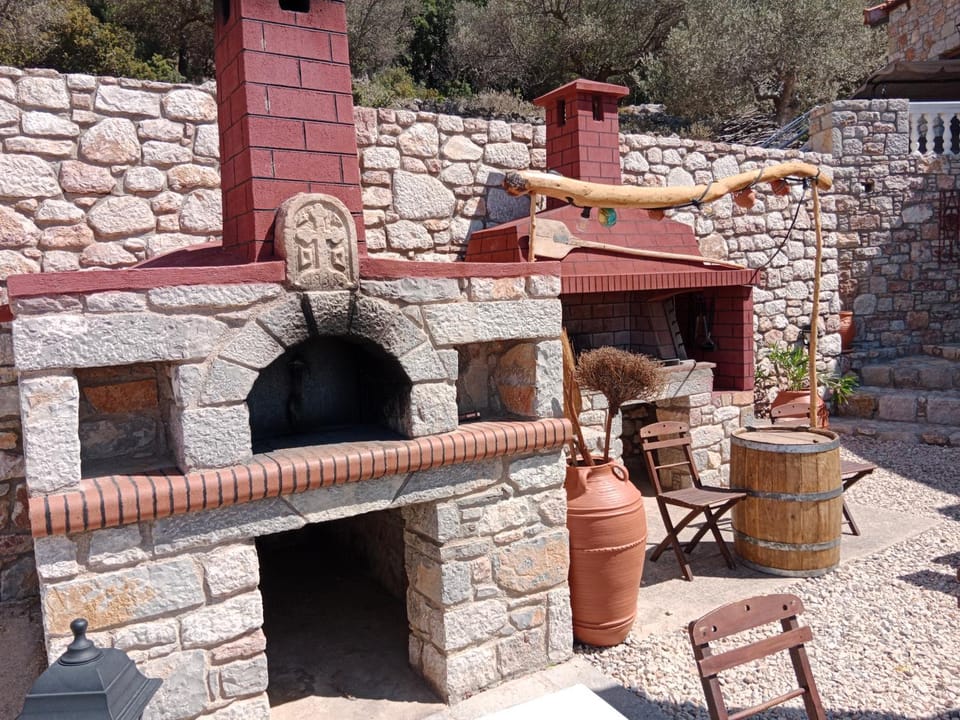 Tsampika's Traditional Stone Cottage in Siana House in Rhodes, Greece