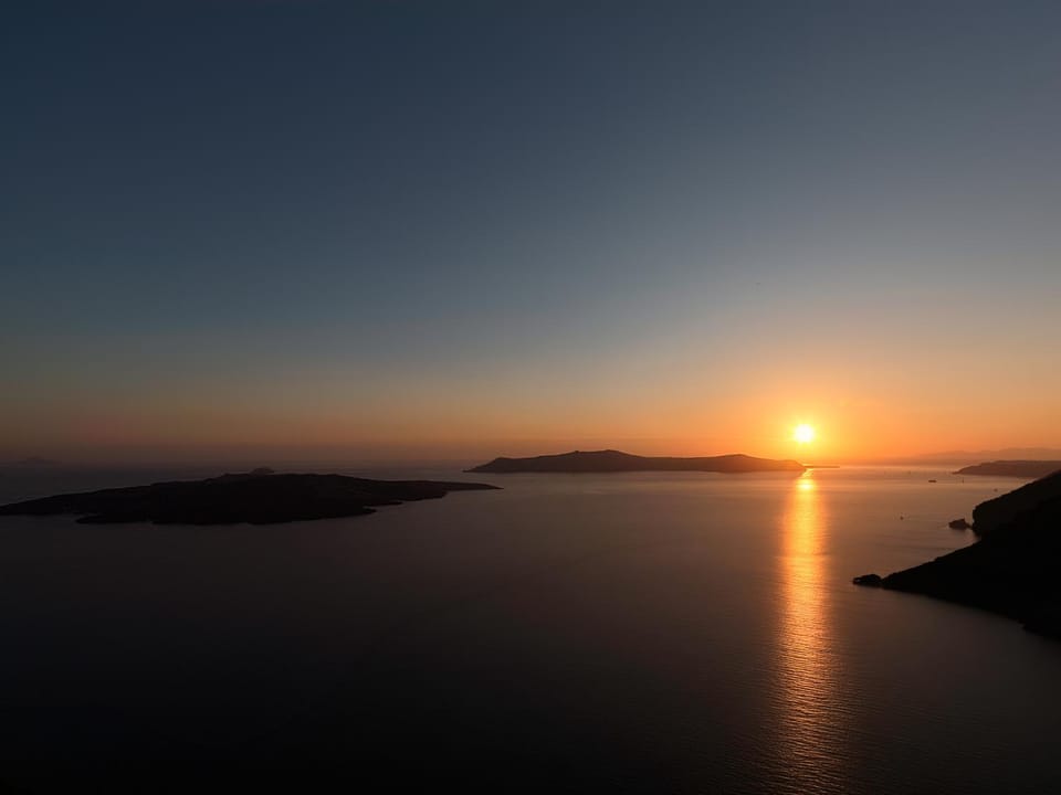 Natural landscape, Landmark view, Sea view, Sunset