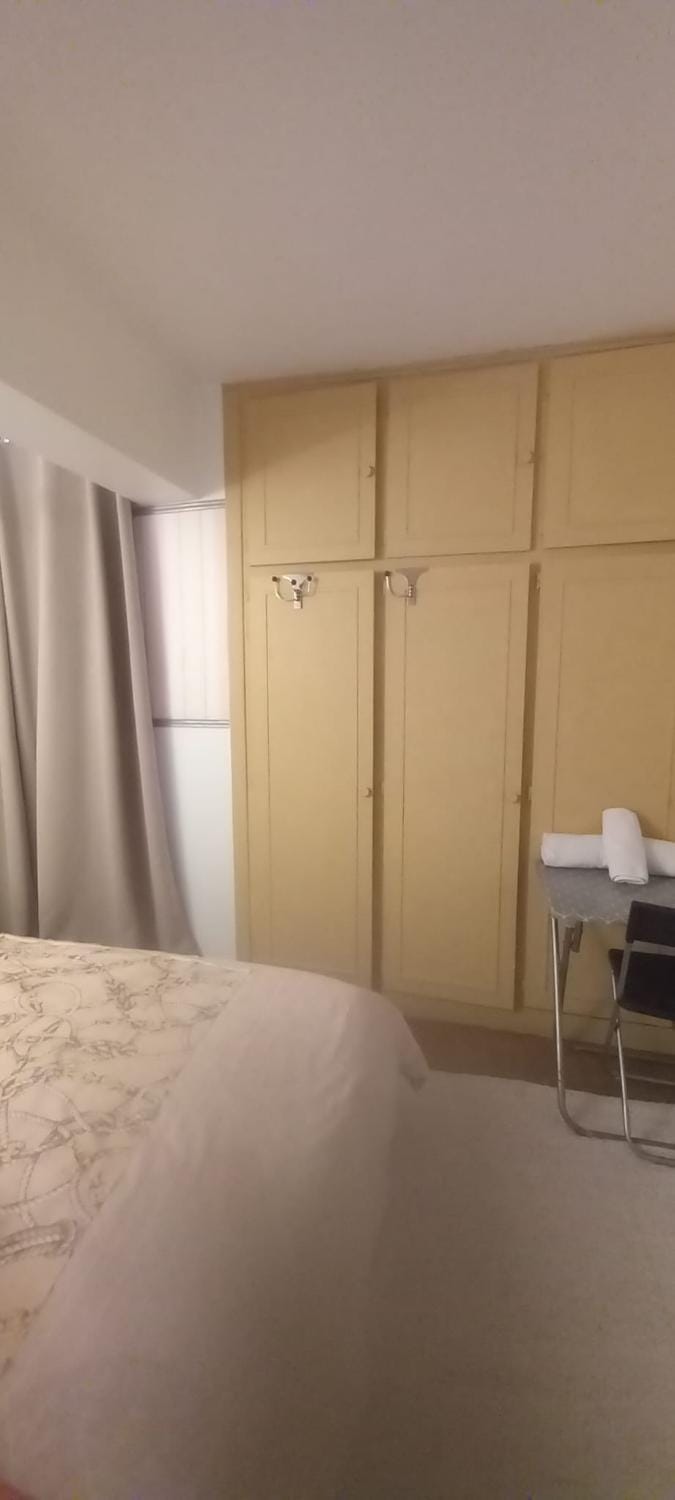 Bed, Bedroom, towels, wardrobe