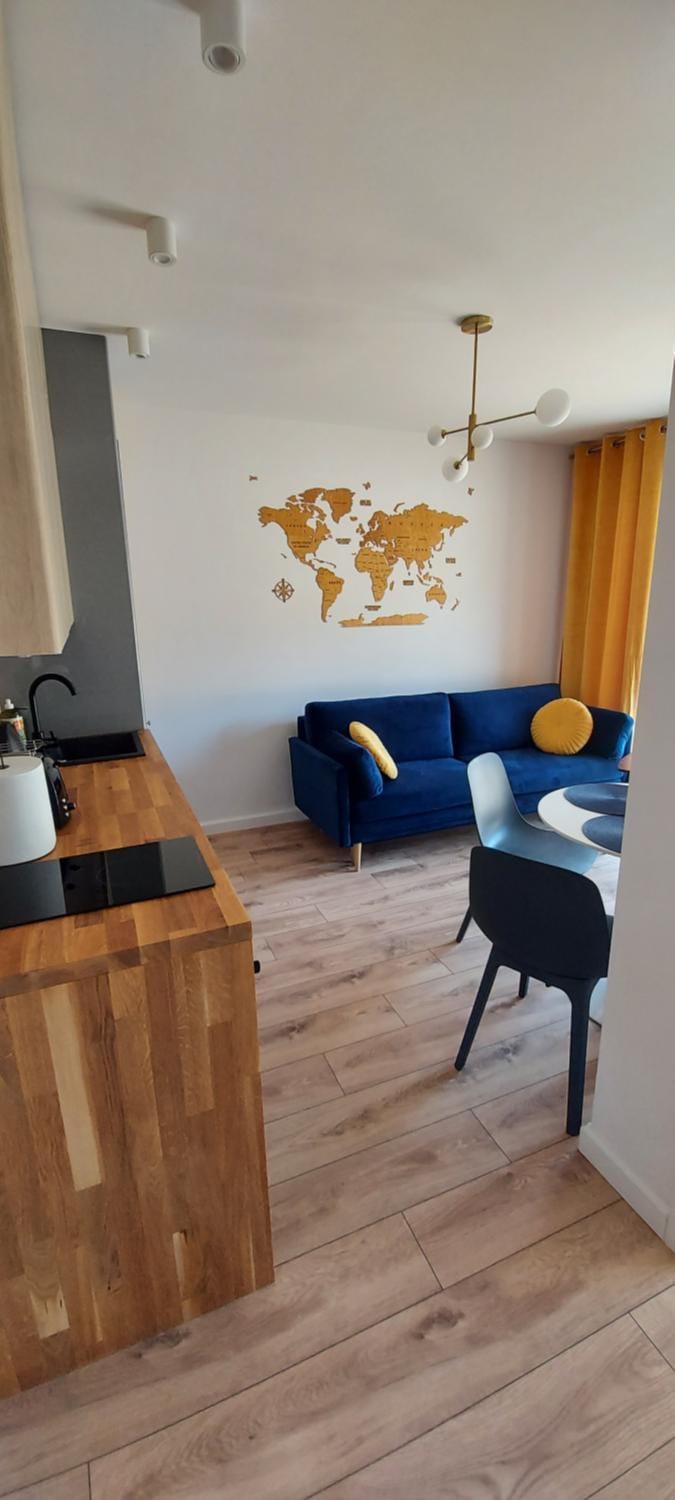 Apartament Izerski Widok - z tarasem, Osada Górska Apartment in Lower Silesian Voivodeship