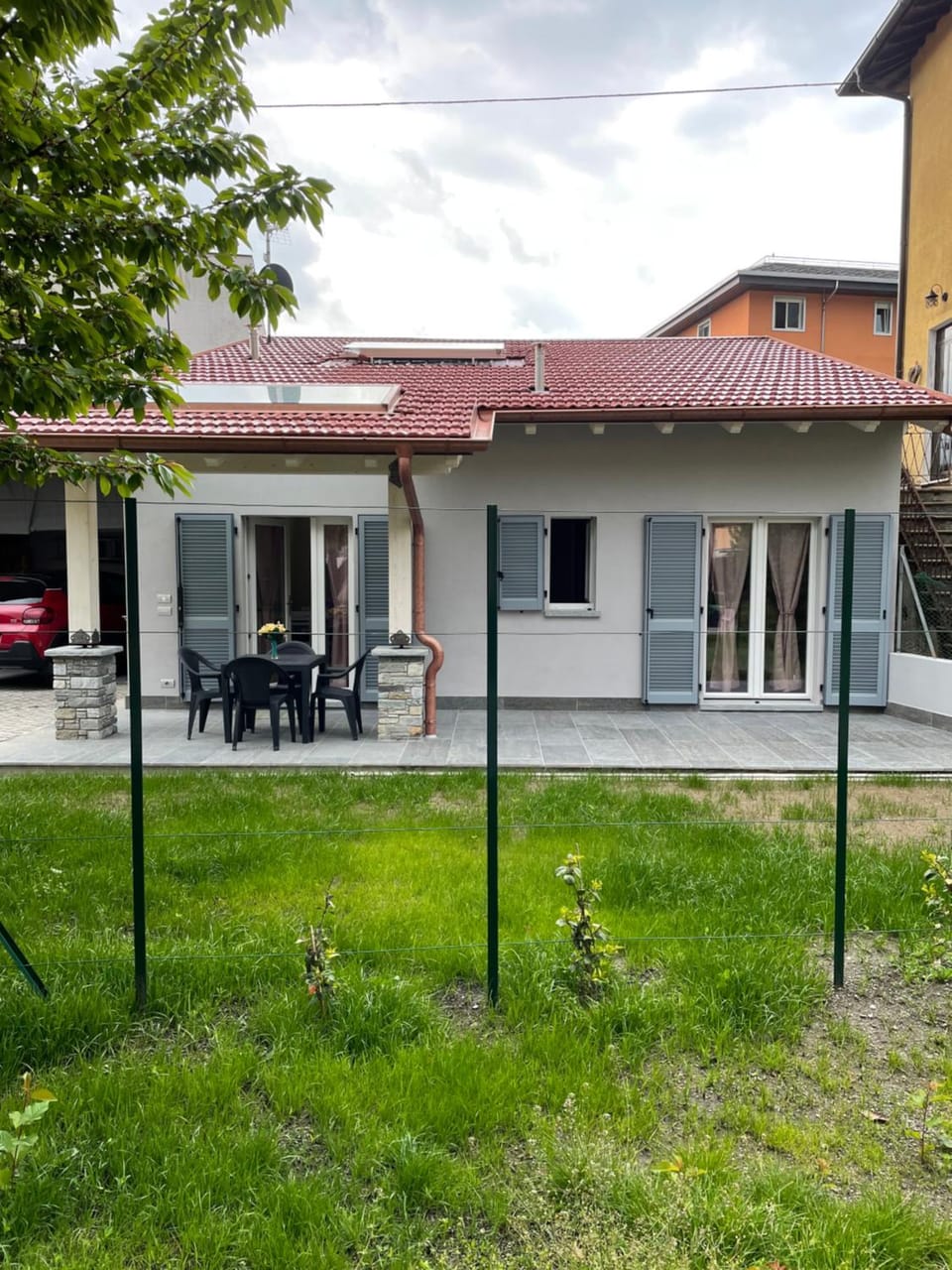 Property building, Garden