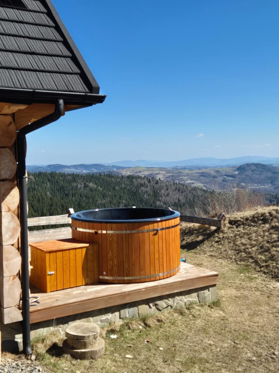 Hot Tub, View (from property/room), Balcony/Terrace