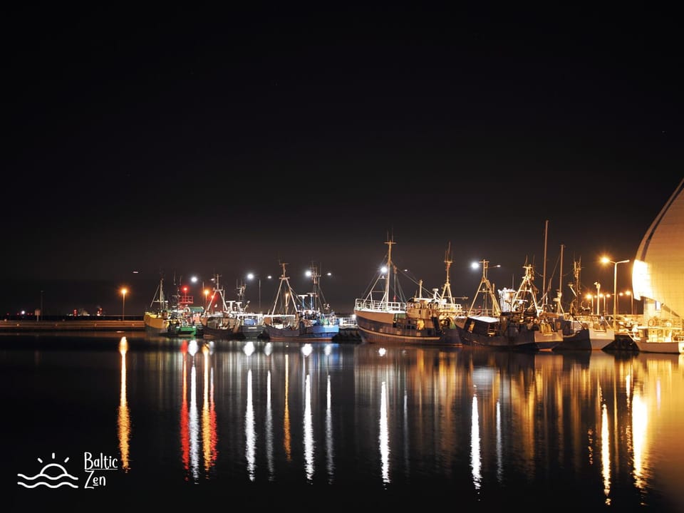 Night, Sea view