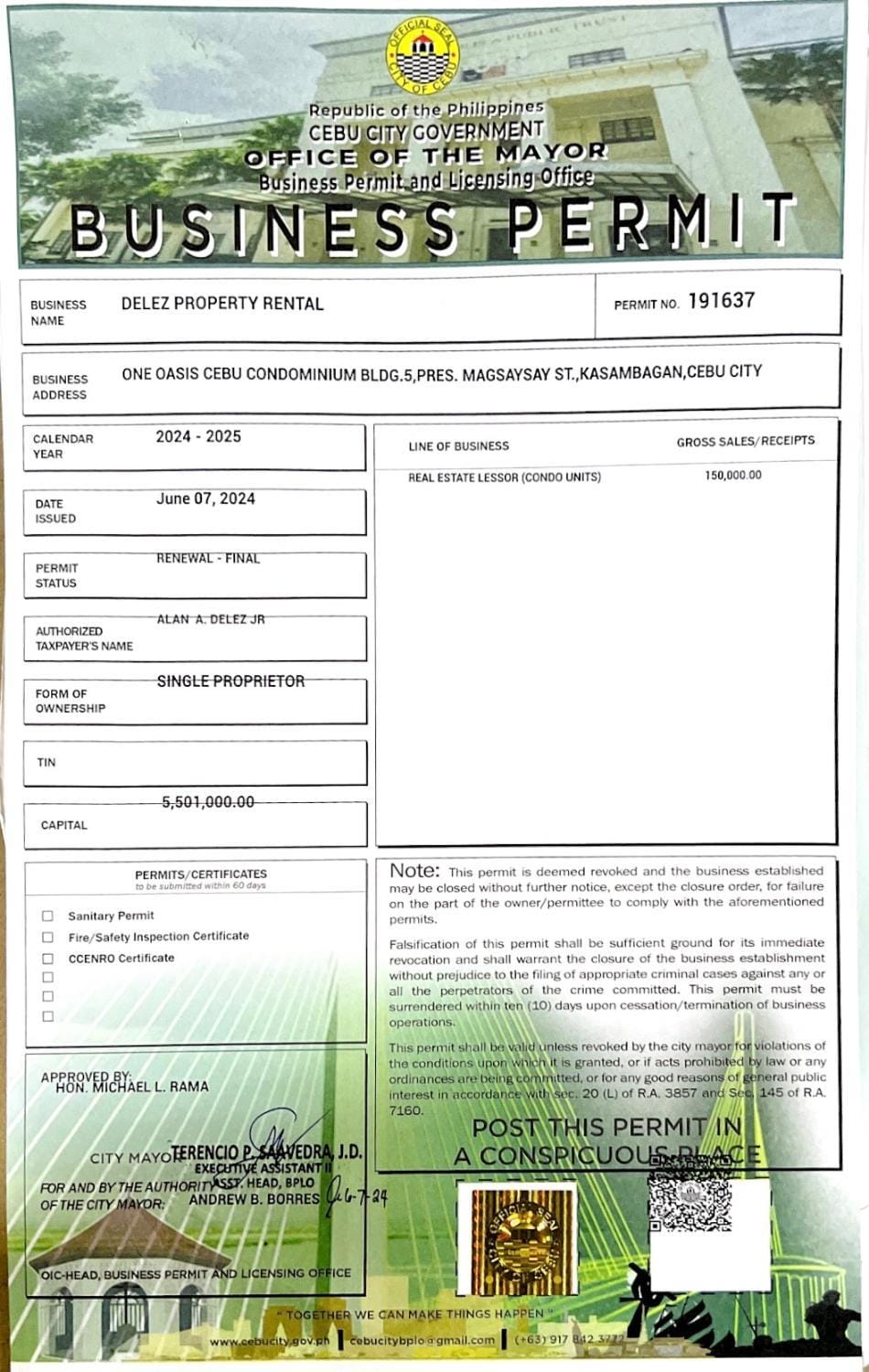 One Oasis 2BR Condo in Mabolo-near SM, Ayala, IT park Apartment in Lapu-Lapu City