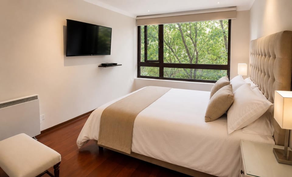 Departamento 2D 2B a pasos de Mall Sport y Estacionamiento Apartment in Las Condes