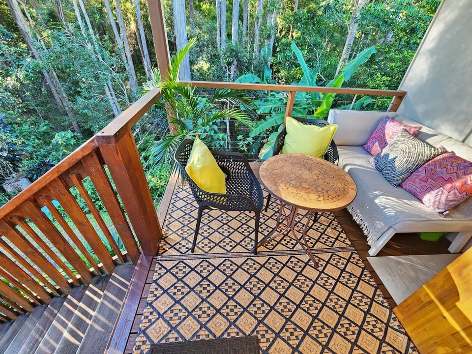 Day, View (from property/room), Balcony/Terrace, Seating area, Garden view