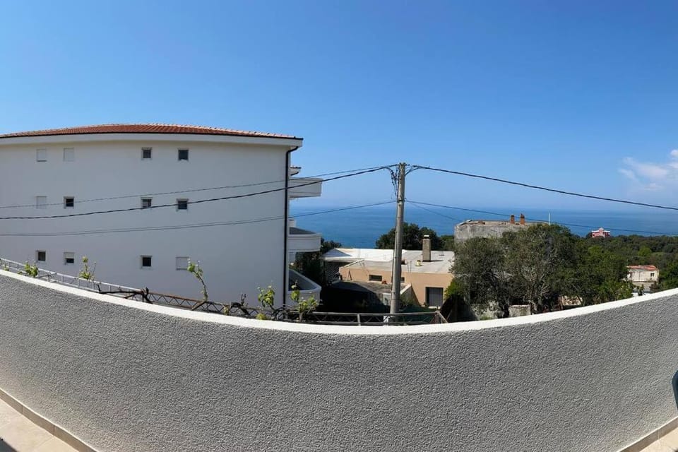 Property building, Natural landscape, View (from property/room), Balcony/Terrace, Sea view