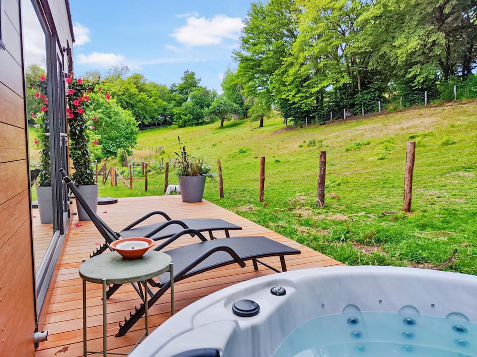 La mini maison du Lama Chalet in Wallonia, Belgium