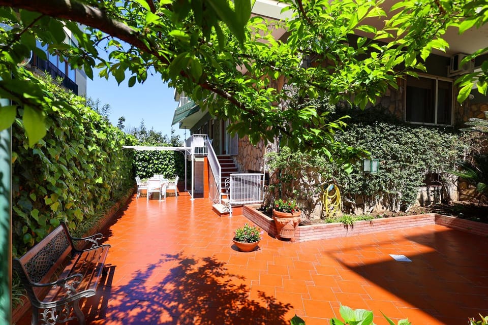 Property building, Garden, Garden view