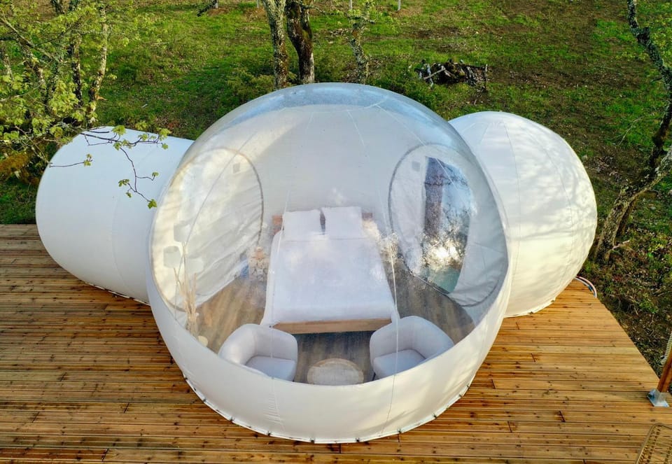 Fun'ambulle Luxury tent in Saint-Antonin-Noble-Val