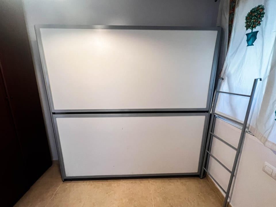 Bed, Bedroom, bunk bed, wardrobe