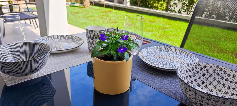Patio, Garden, Garden view
