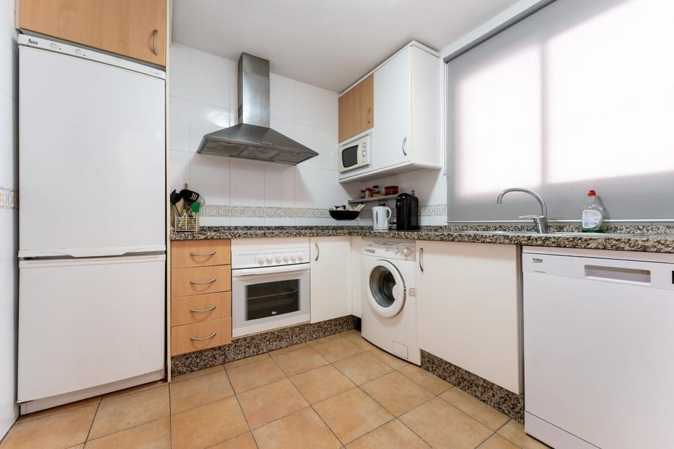 Kitchen or kitchenette, Living room