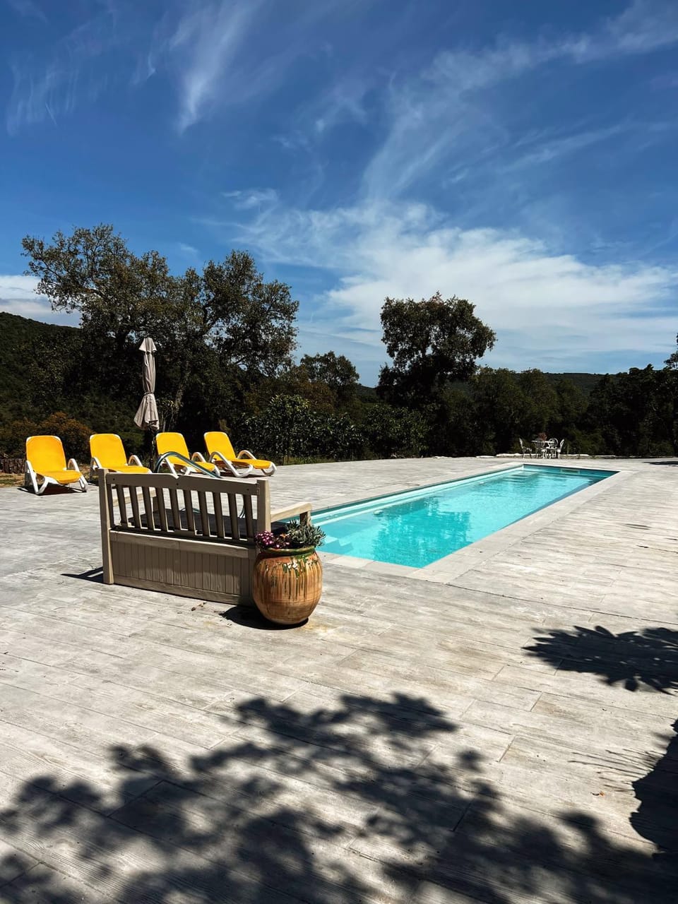 Day, Natural landscape, Pool view, Swimming pool