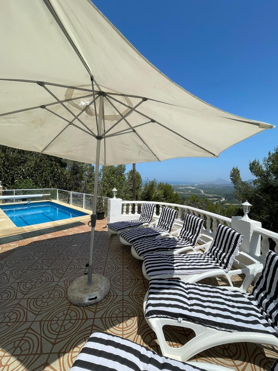 Mountain view, Pool view, Swimming pool