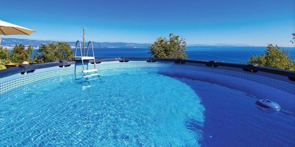 Pool view, Sea view, Swimming pool