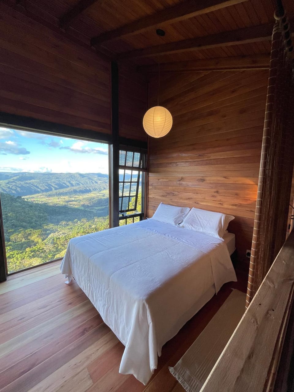 Bed, Natural landscape, View (from property/room), Photo of the whole room, Bedroom, Mountain view