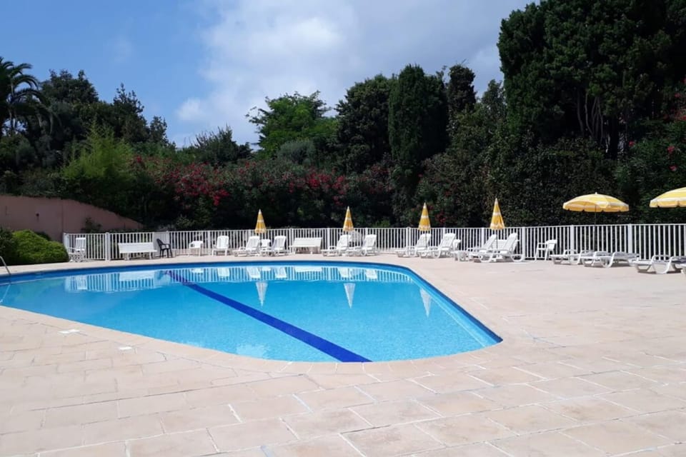 Pool view, Swimming pool, sunbed
