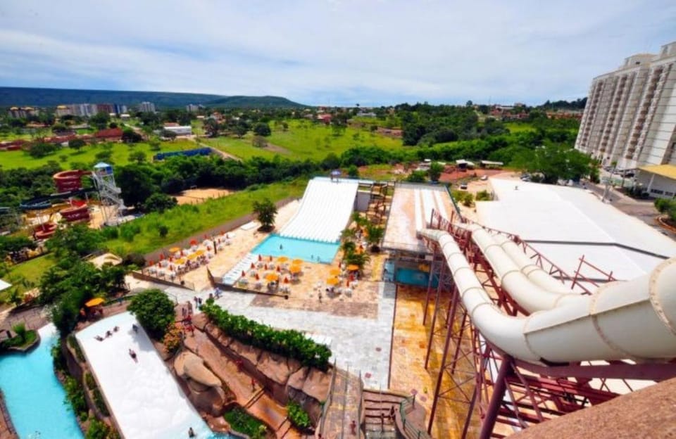 RESERVE SEU FLAT E GANHE SUA DIVERSÃO Apartment hotel in State of Goiás