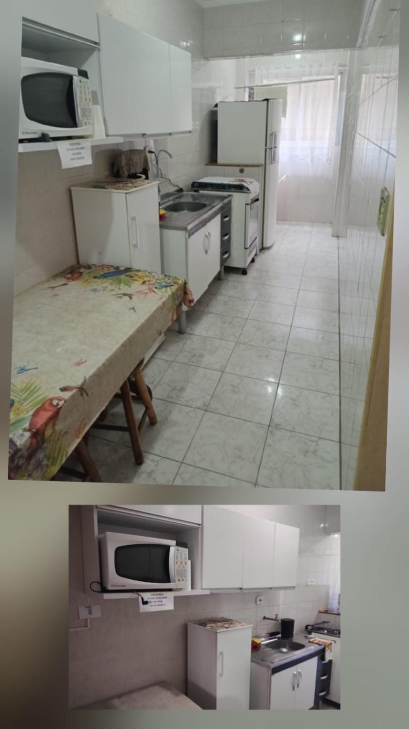 Lindo apartamento em frente a praia Apartment in State of São Paulo