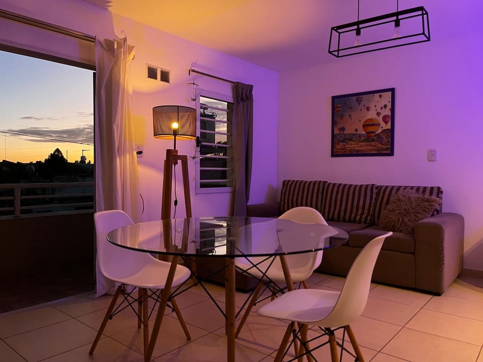 View (from property/room), Balcony/Terrace, Living room, Seating area, Dining area