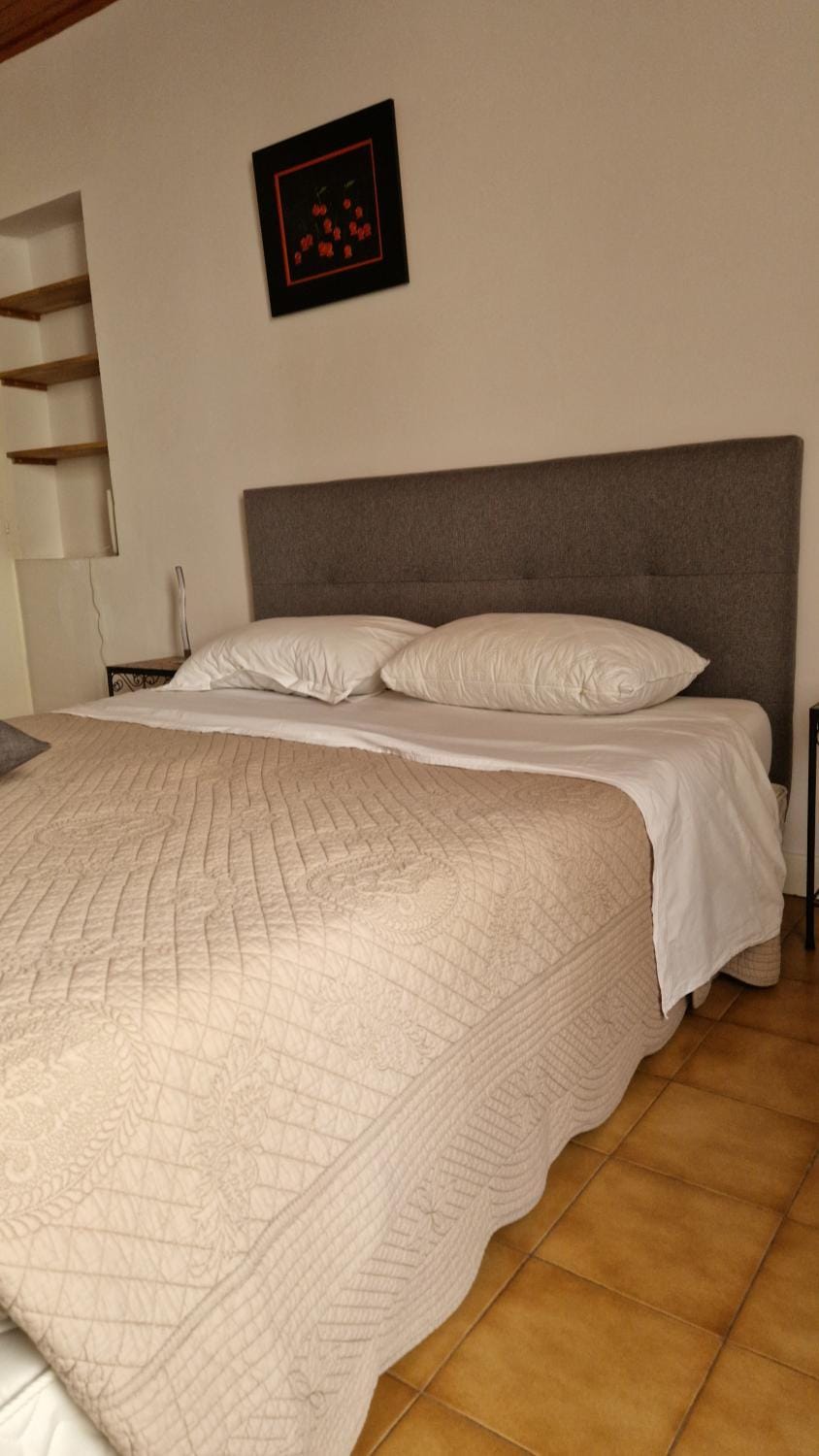 Bed, Night, Bedroom