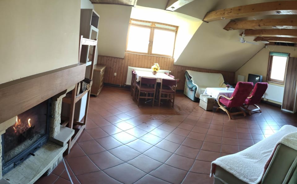 Living room, flat iron