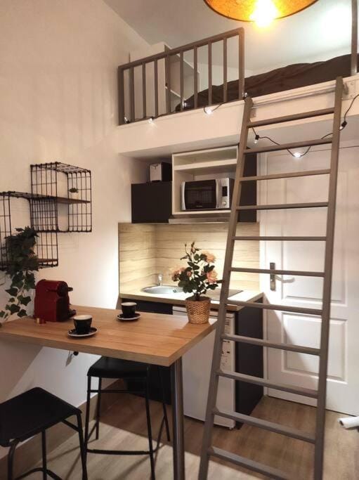 Studio atypique centre Rouen Apartment in Rouen