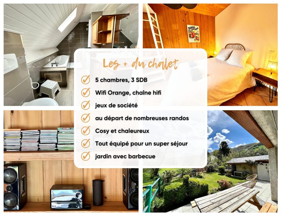 * Magnifique Chalet entre les pistes et la ville * Chalet in Occitanie