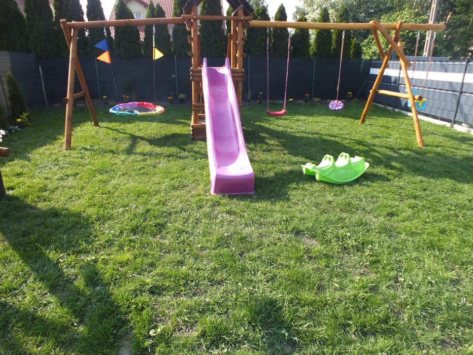 Spring, Day, Natural landscape, Children play ground, Garden, Garden view