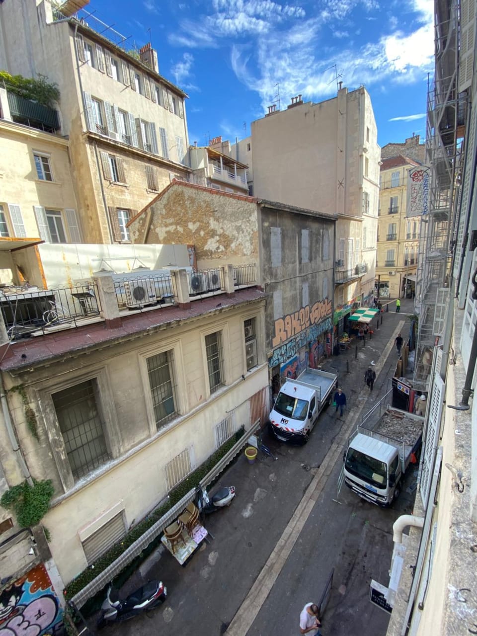 Noaille-Vieux Port-700m Station St Charles Apartment in Marseille