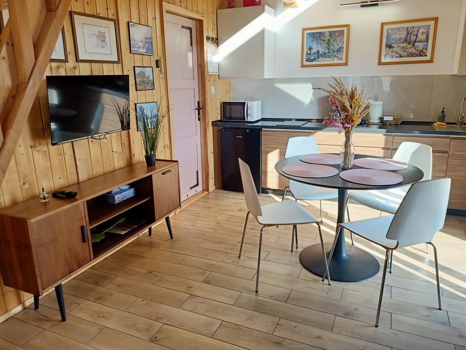 Communal lounge/ TV room, TV and multimedia, Kitchen or kitchenette, Living room, Seating area, Dining area, Evening entertainment