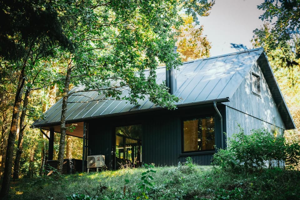 Cocodeno-'Virš Ąžuolų' - Forest SPA - FREE jacuzzi House in Klaipėda County, Lithuania
