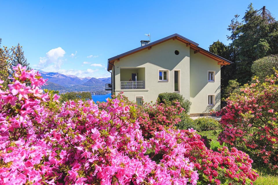 Property building, Spring, Natural landscape, Garden, Garden view