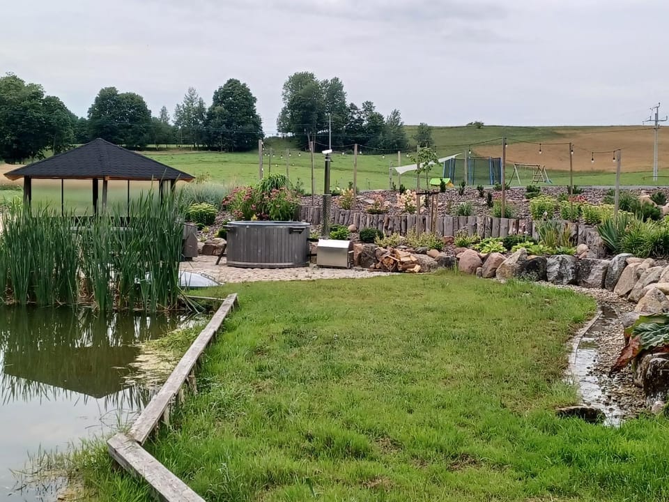 Natural landscape, Garden, Garden view