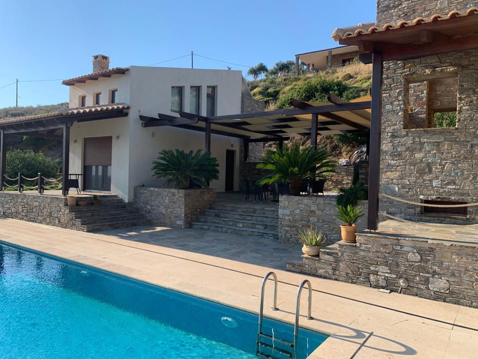 Property building, Pool view, Swimming pool