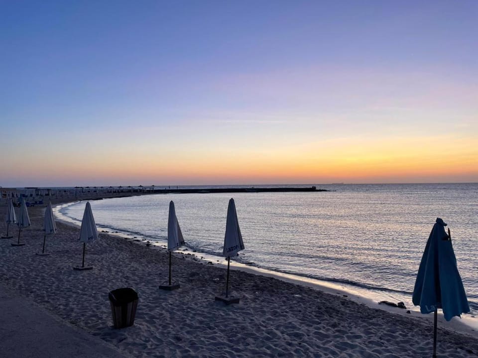 Day, Natural landscape, Beach, Sea view, Sunrise