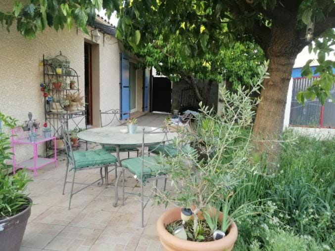 Patio, Garden, Garden view