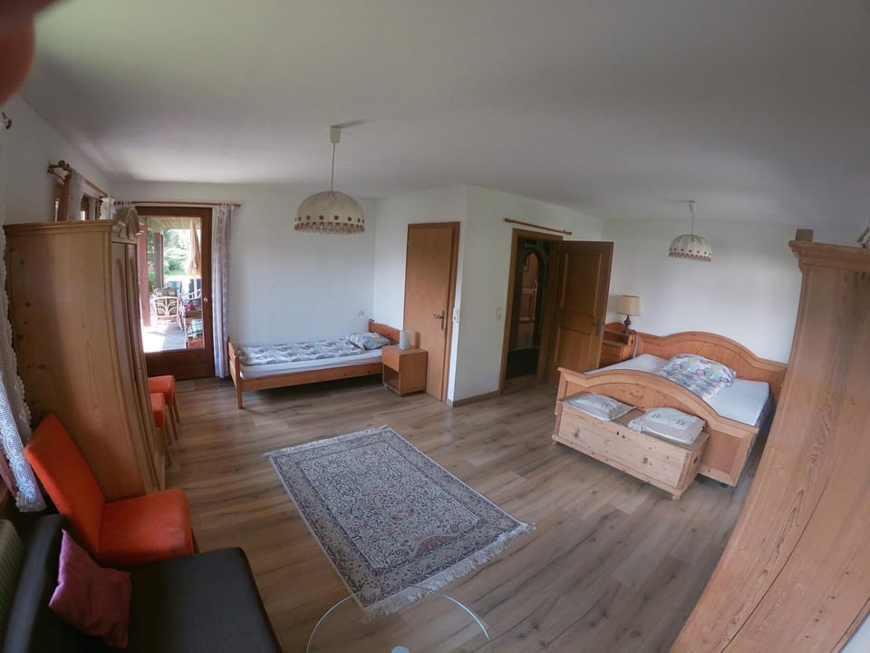 Photo of the whole room, Bedroom