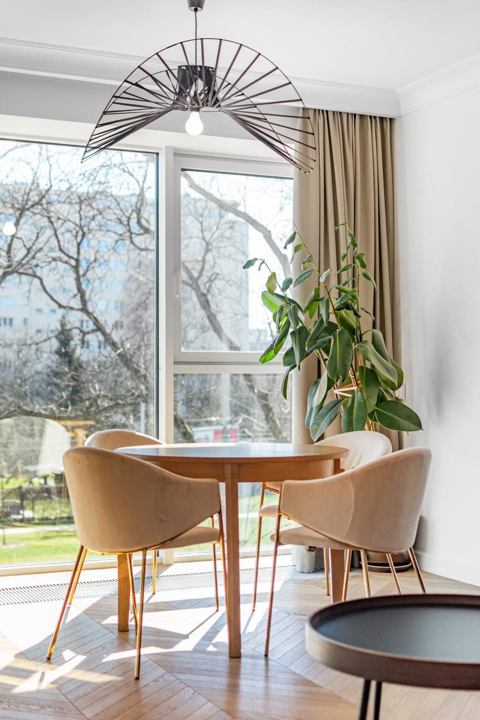 Living room, Seating area, Dining area