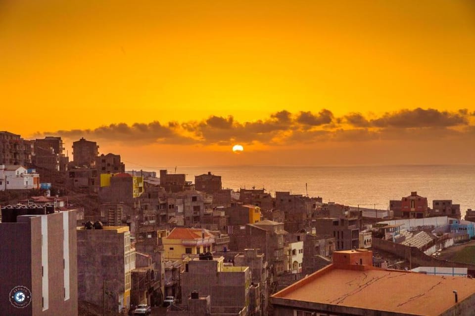 Natural landscape, Sea view, Sunset