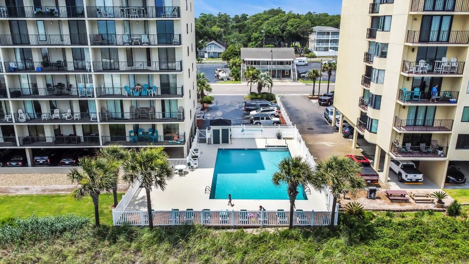 Huge Oceanfront End Unit Top Location with Pool House in North Myrtle Beach