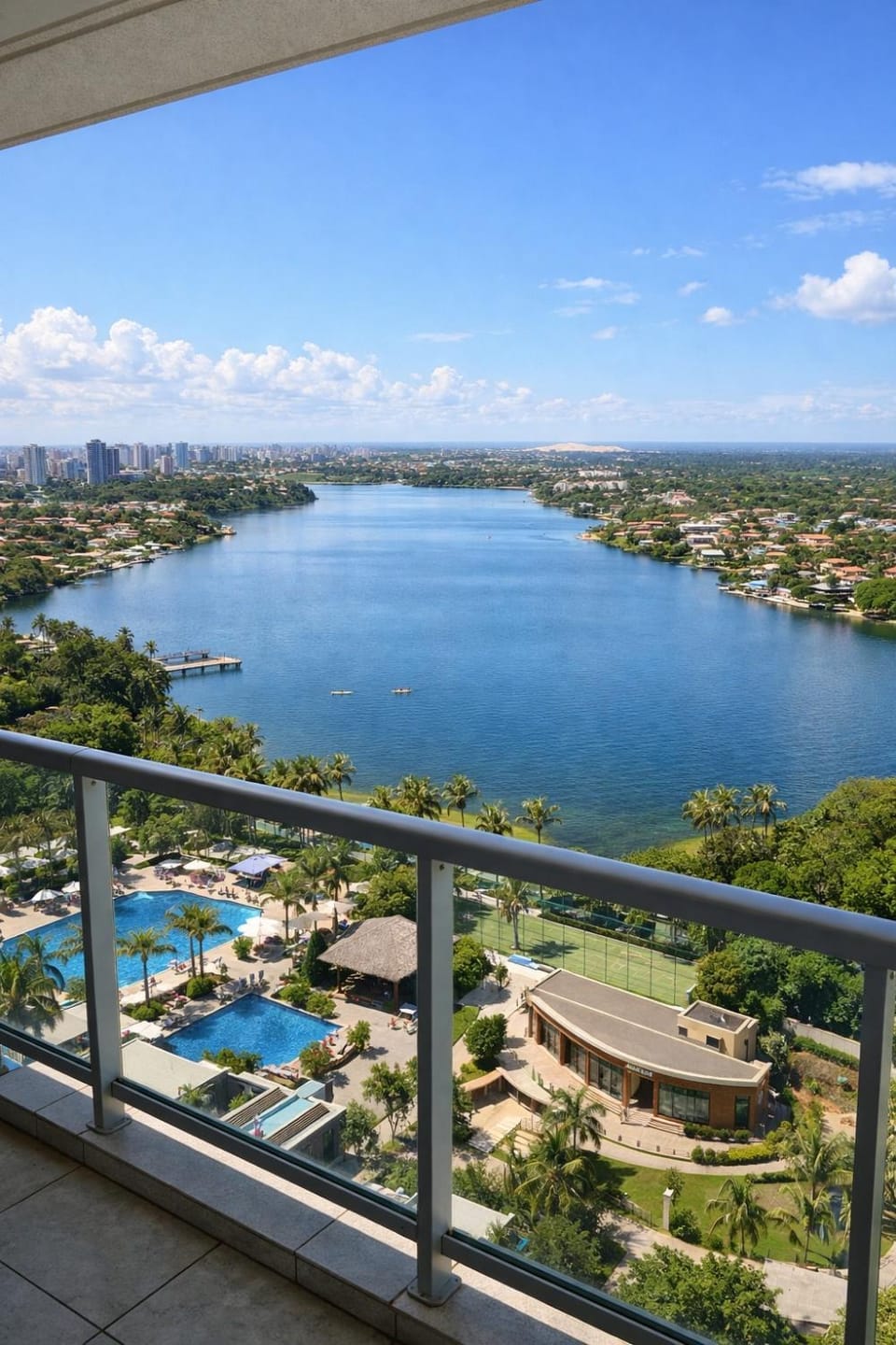 Nearby landmark, Day, Natural landscape, Bird's eye view, View (from property/room), Balcony/Terrace, City view, Lake view, Pool view, River view, Sea view, Swimming pool