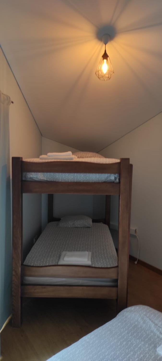 Photo of the whole room, Bedroom, bunk bed