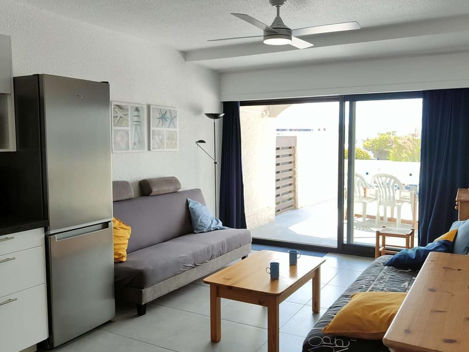 T2 avec Terrasse, Vue Port, Parking Privé, Espace Aquatique, et Plus - 4 Couchages - FR-1-195-99 Apartment in Le Barcarès