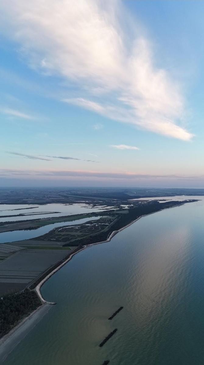 Nearby landmark, Off site, Day, Natural landscape, Bird's eye view, Summer, Beach, Beach, Sea view, Seasons, Sunrise, Sunset