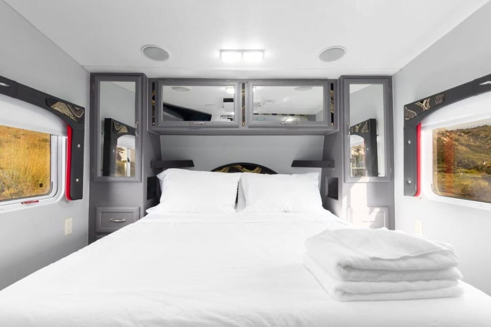 Harley Davidson Ranch Glampling With Kids Play Zone Apartment in Ramona